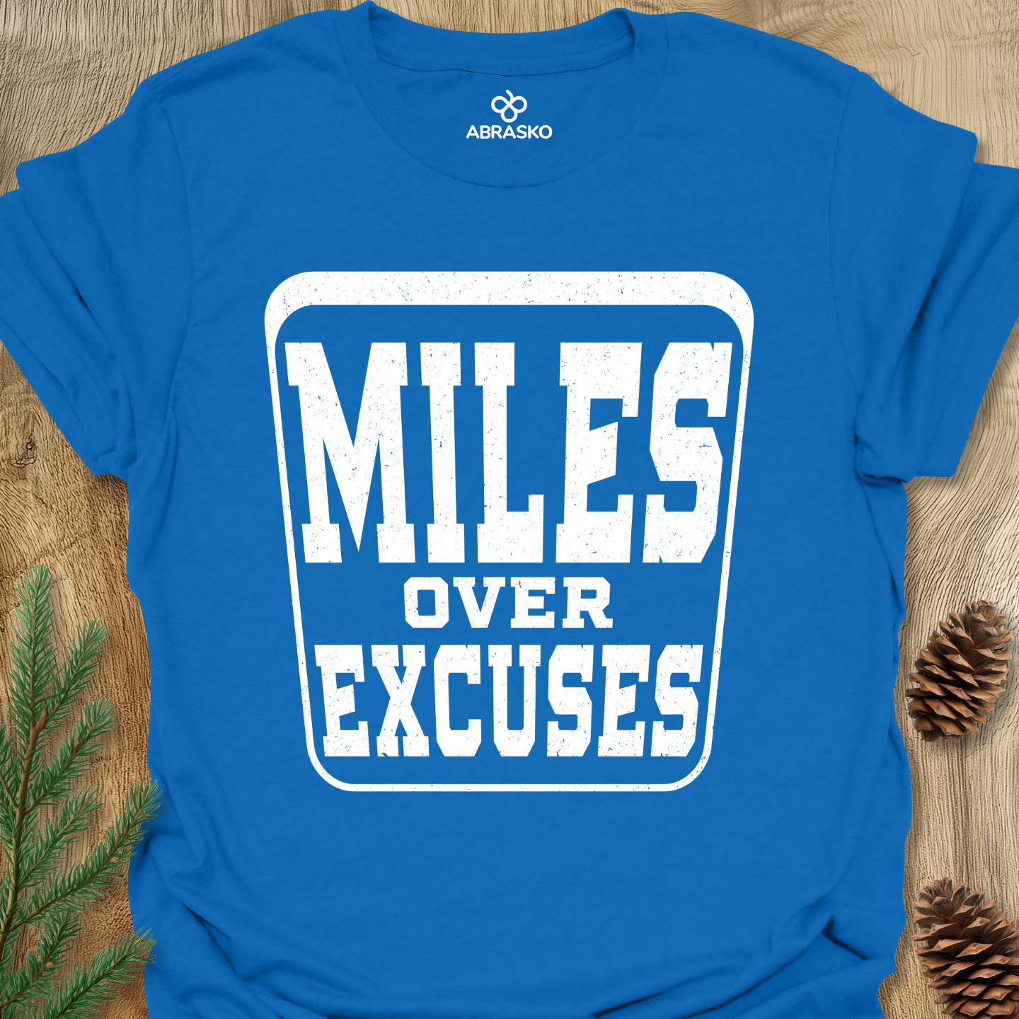 Miles Over Excuses Tee