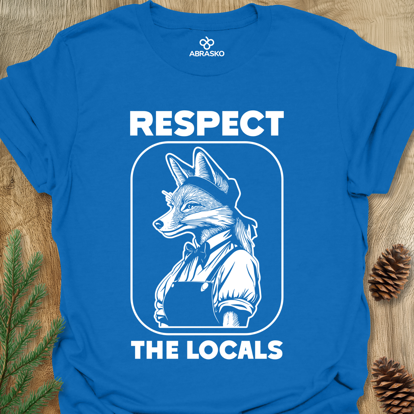 Respect The Locals Fox Tee