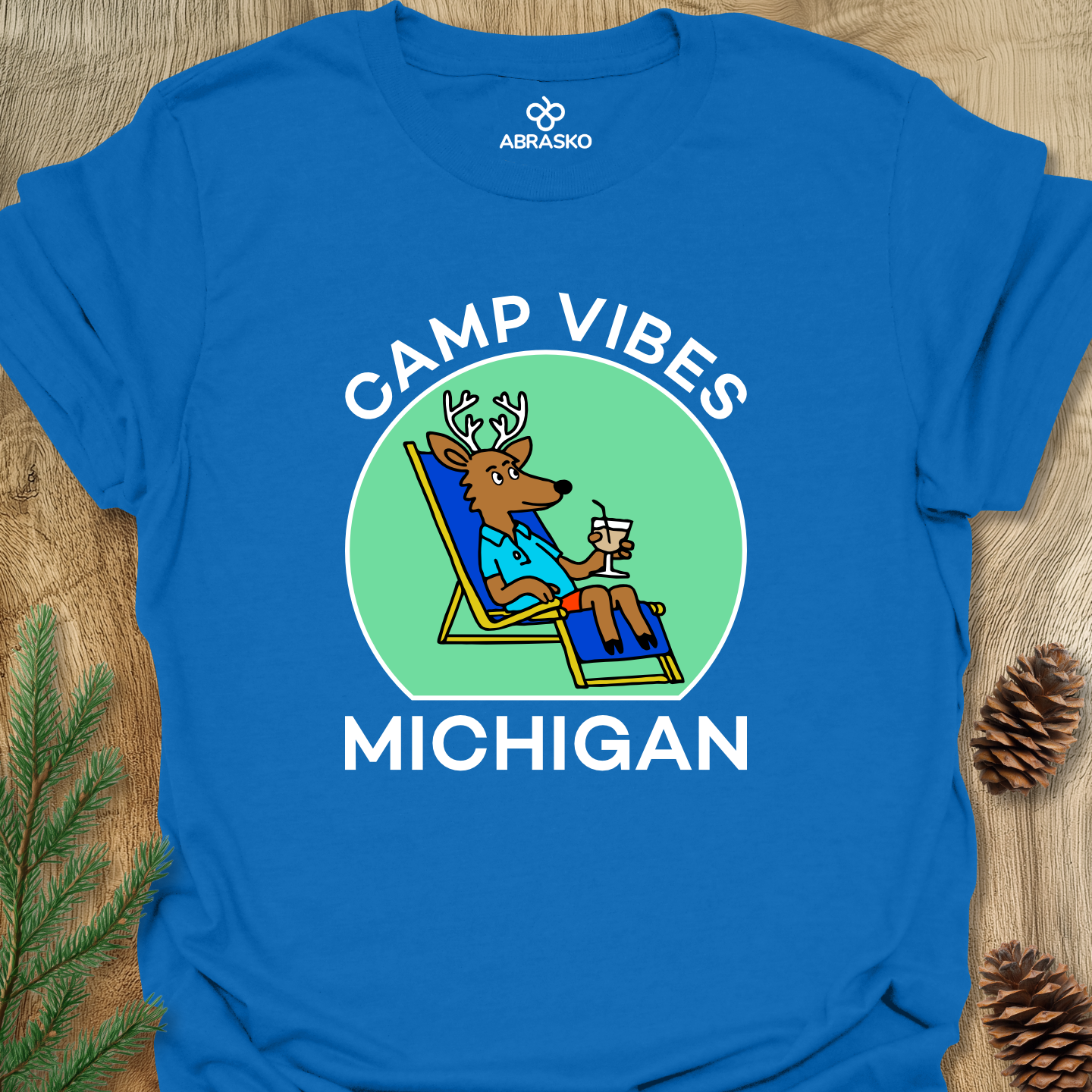 Camp Vibes Michigan Tee