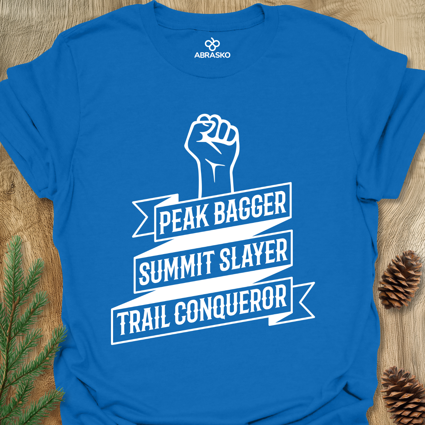 Peak Bagger, Summit Slayer, Trail Conqueror
