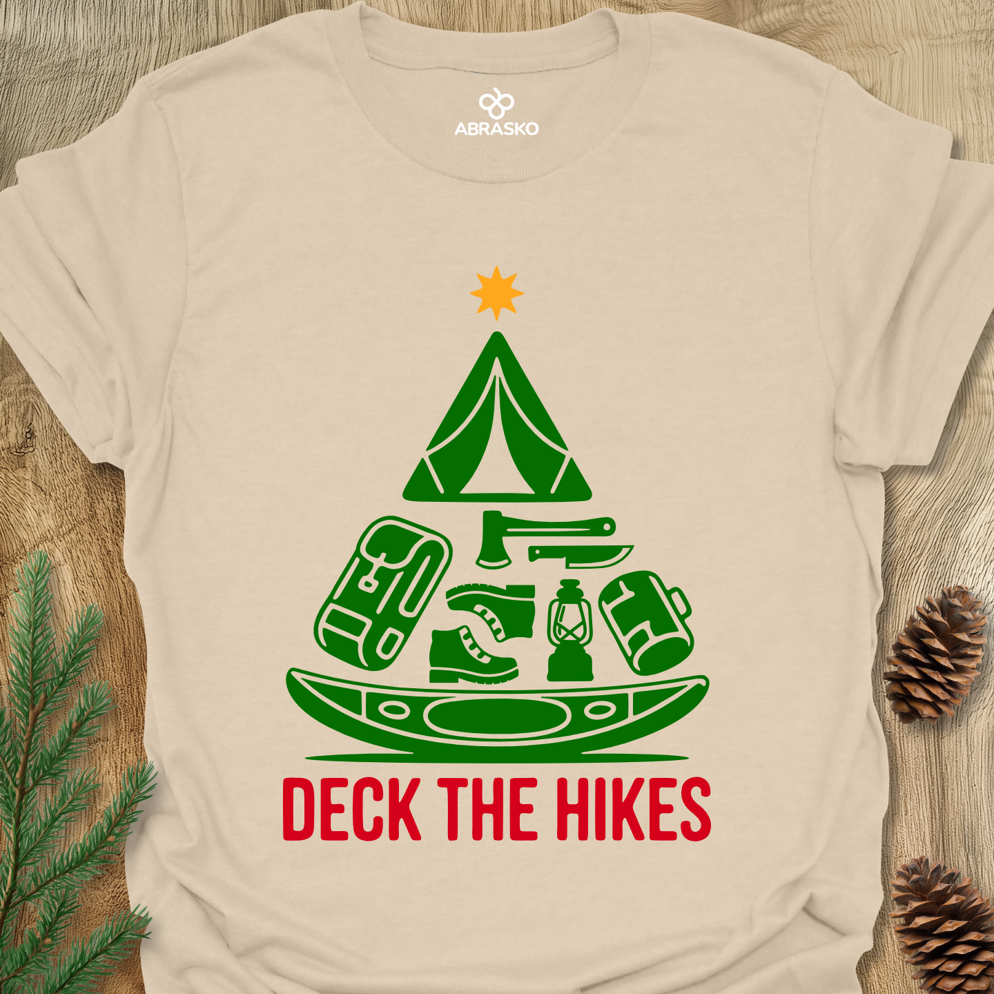 Deck The Hikes Tee