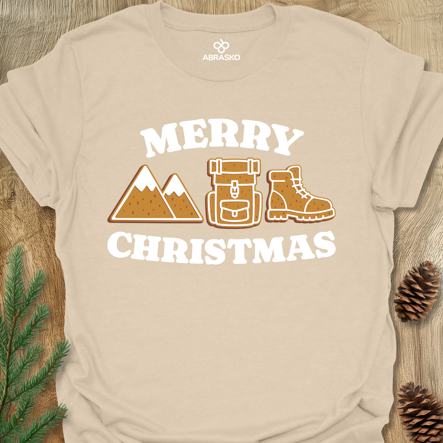 Gingerbread Hiker Tee