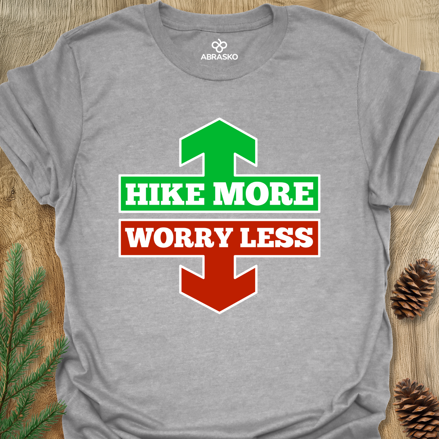 Hike More Worry Less Tee