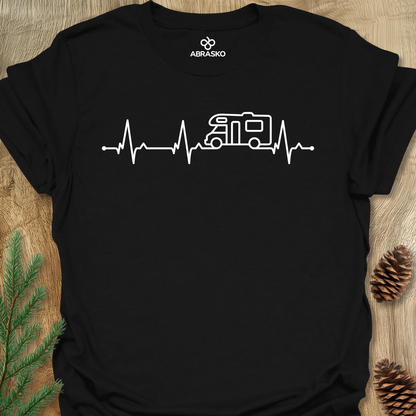 Motorhome Heartbeat Unisex T-shirt