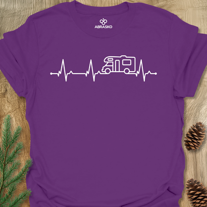 Motorhome Heartbeat Unisex T-shirt