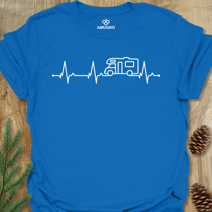Motorhome Heartbeat Unisex T-shirt