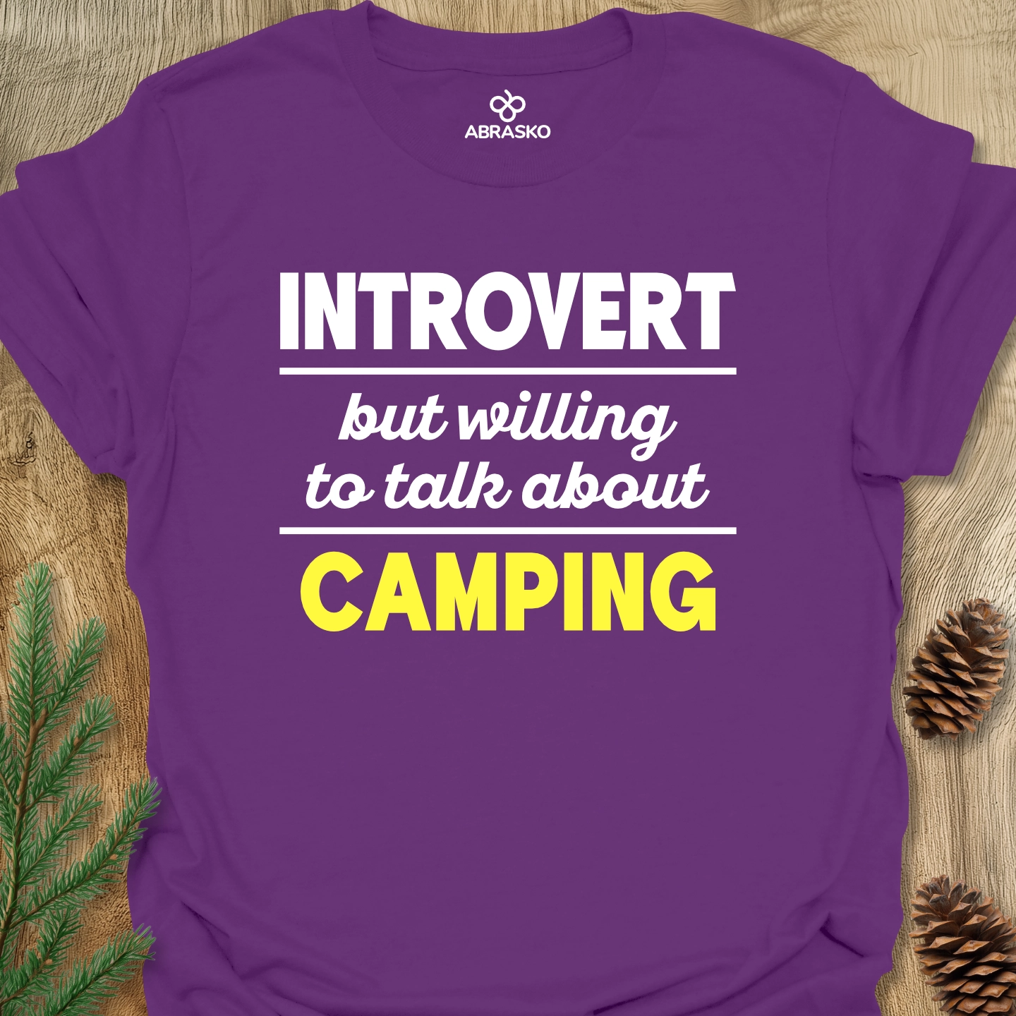 Introvert Camping Tee