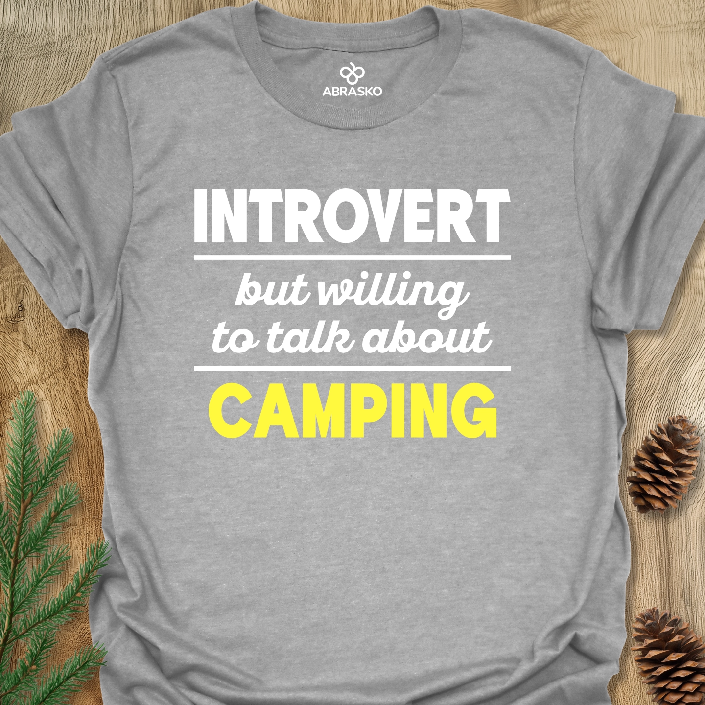 Introvert Camping Tee