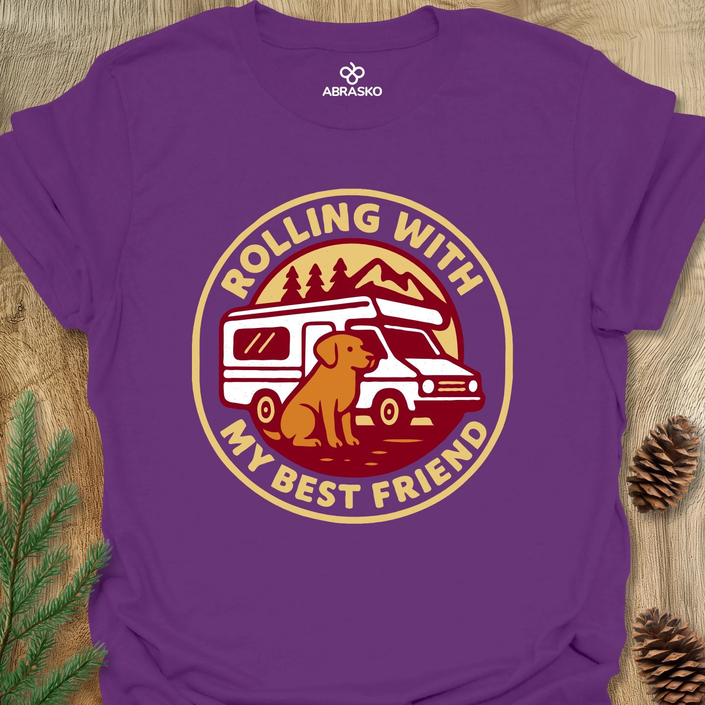 Rolling With Best Friend Tee