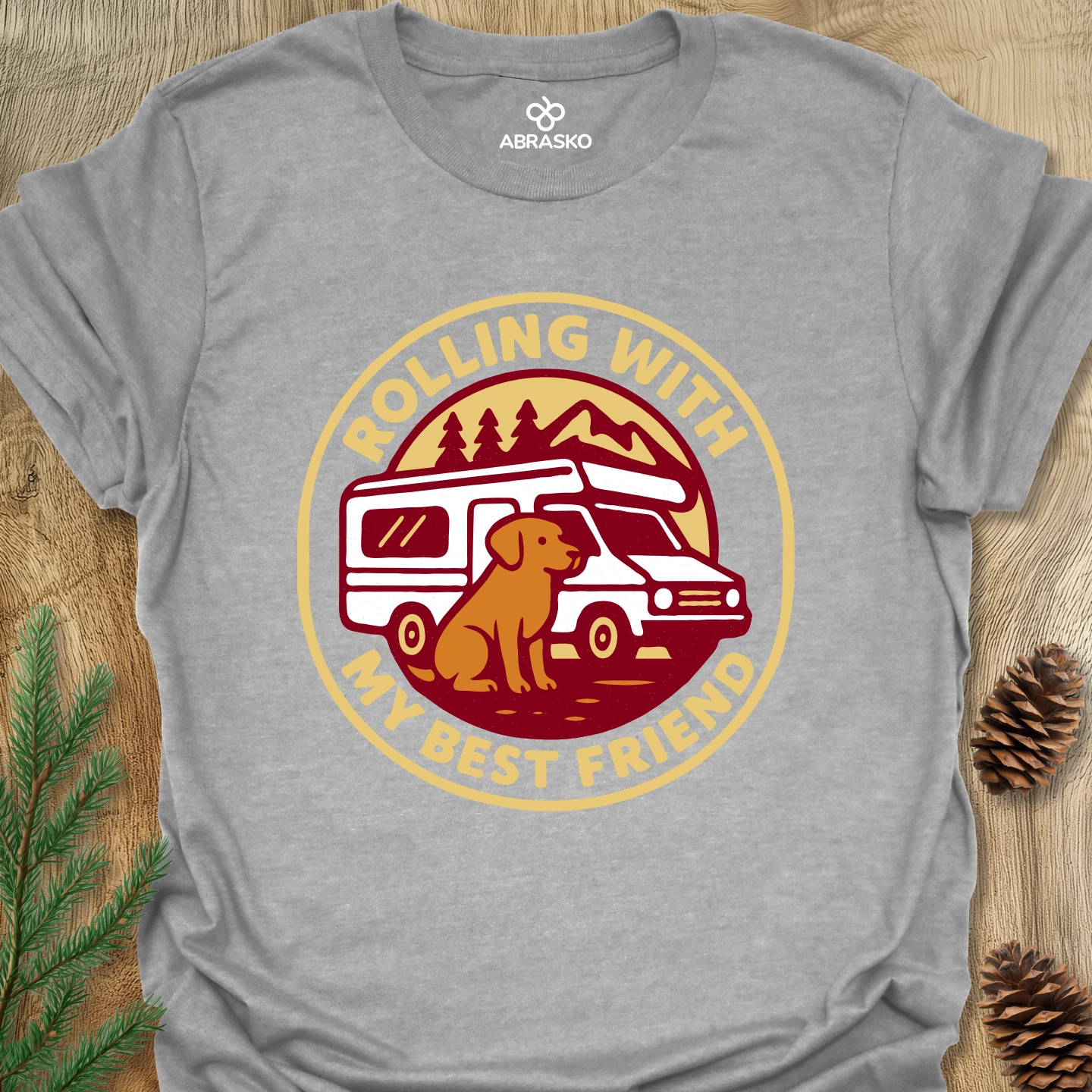 Rolling With Best Friend Tee