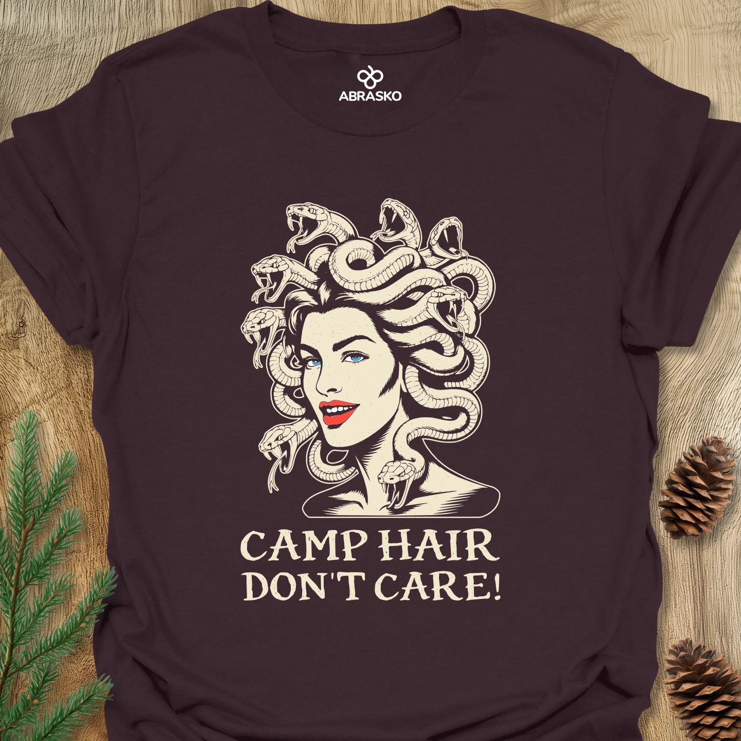 Camp Hair Don't Care Tee