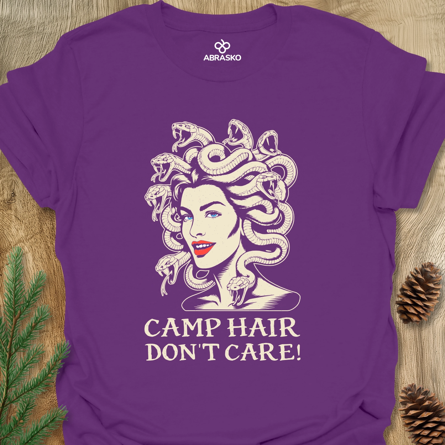 Camp Hair Don't Care Tee