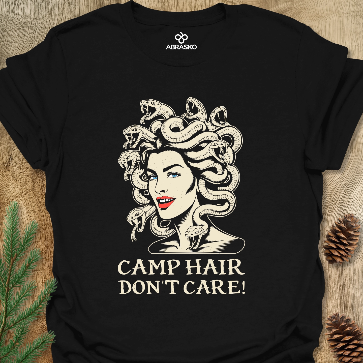Camp Hair Don't Care Tee