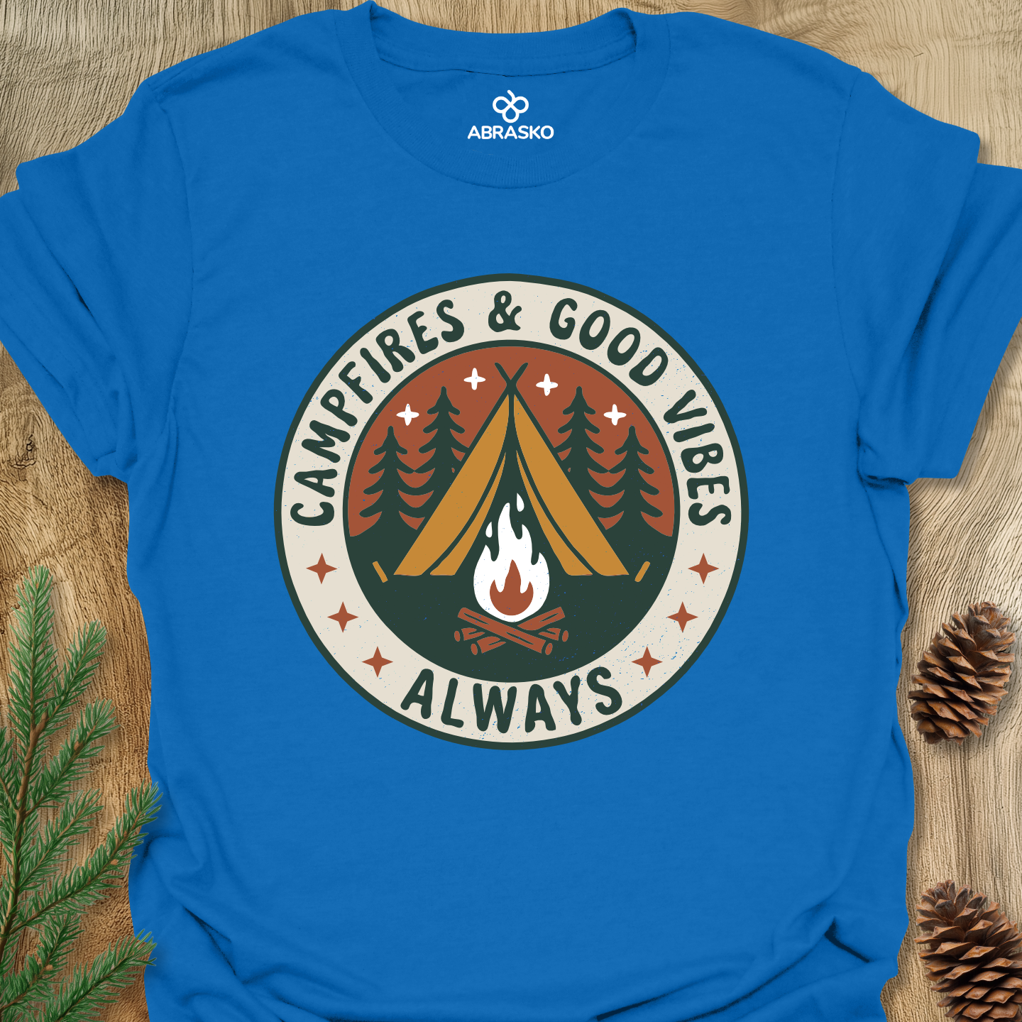 Campfire & Good Vibes Tee