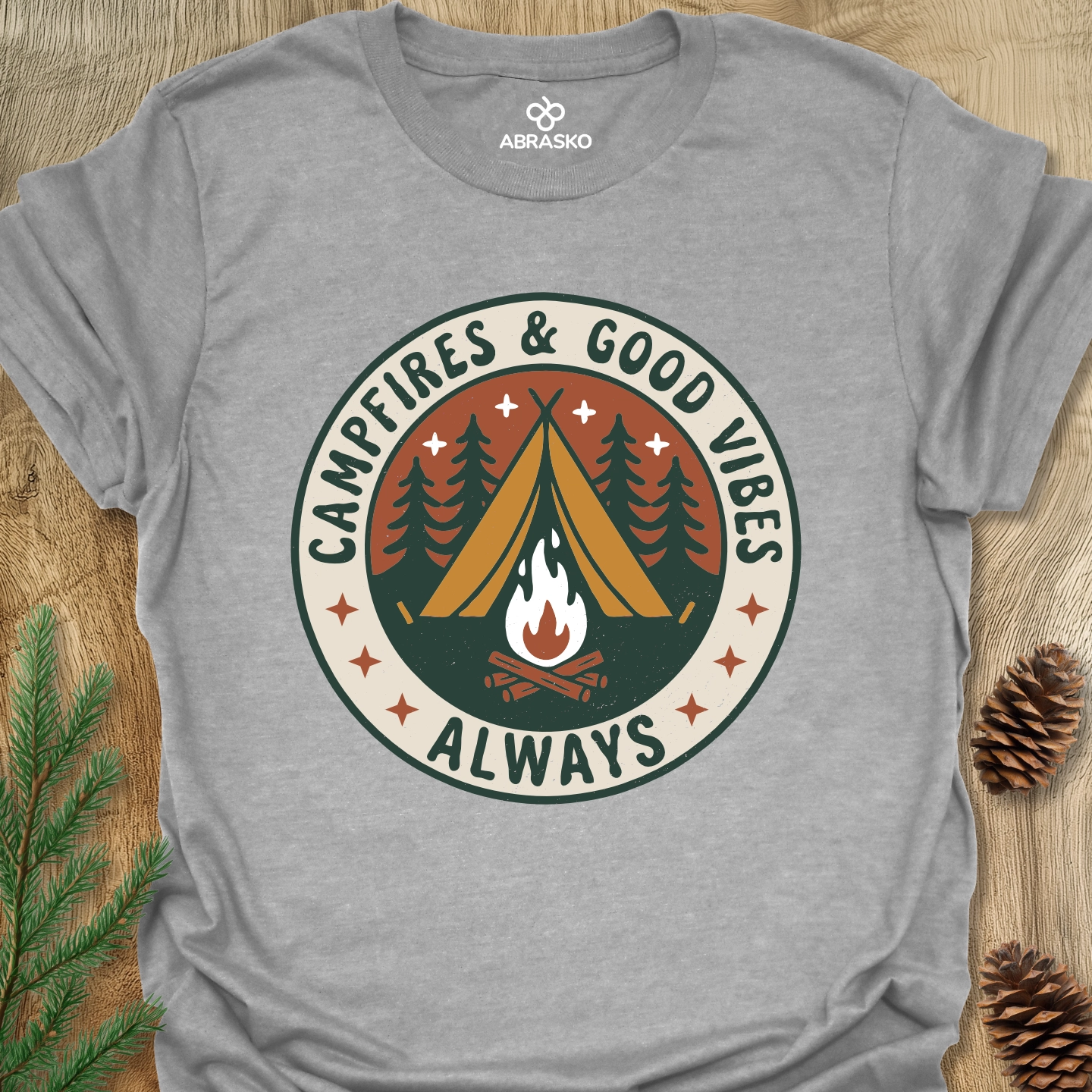 Campfire & Good Vibes Tee