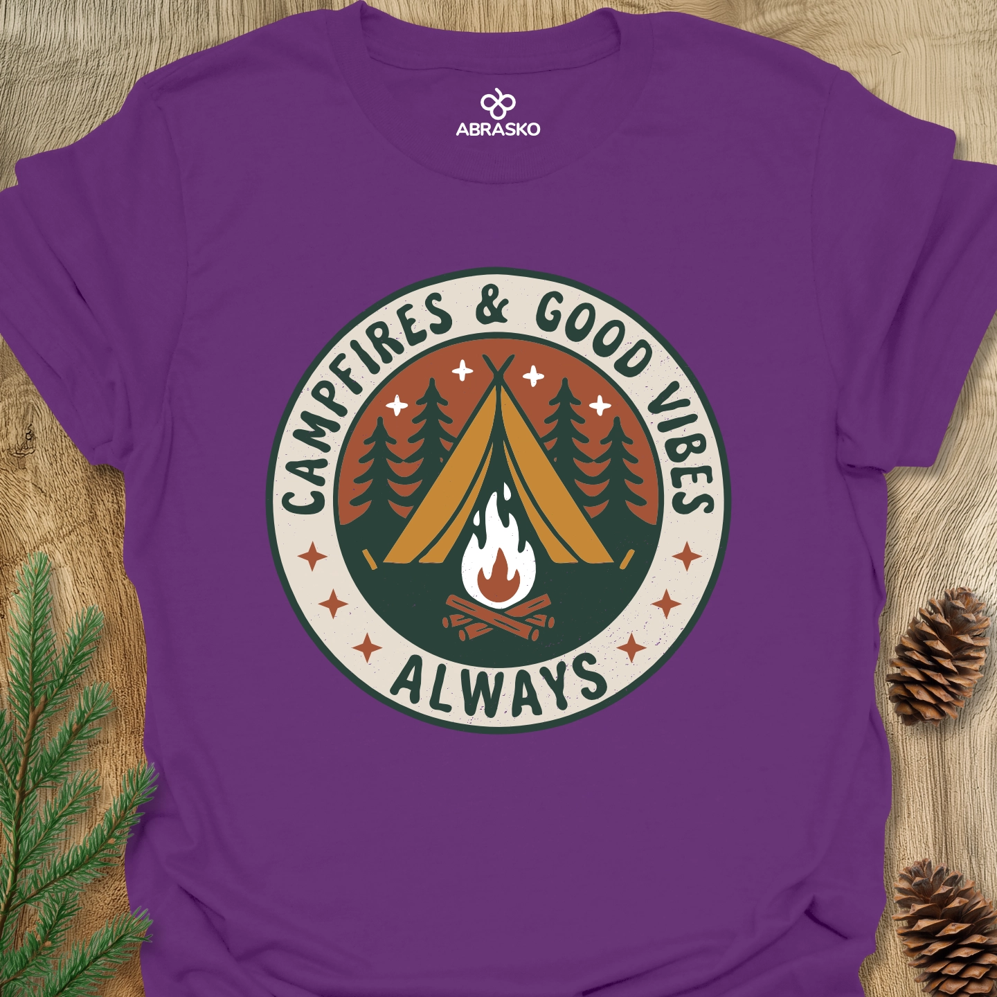 Campfire & Good Vibes Tee