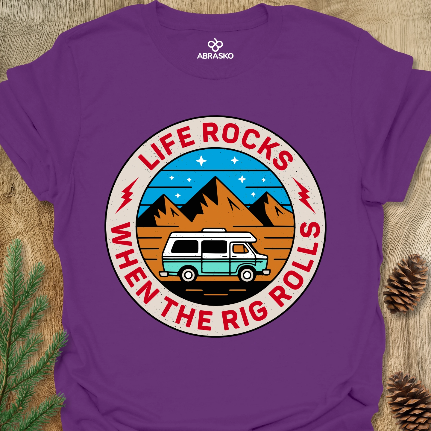 Life Rocks Rig Rolls Tee