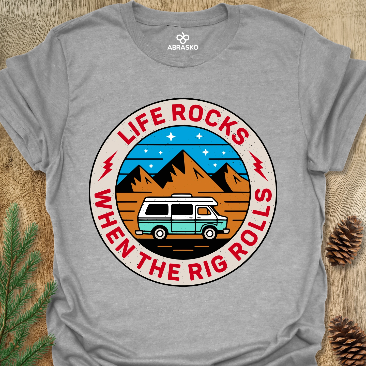 Life Rocks Rig Rolls Tee
