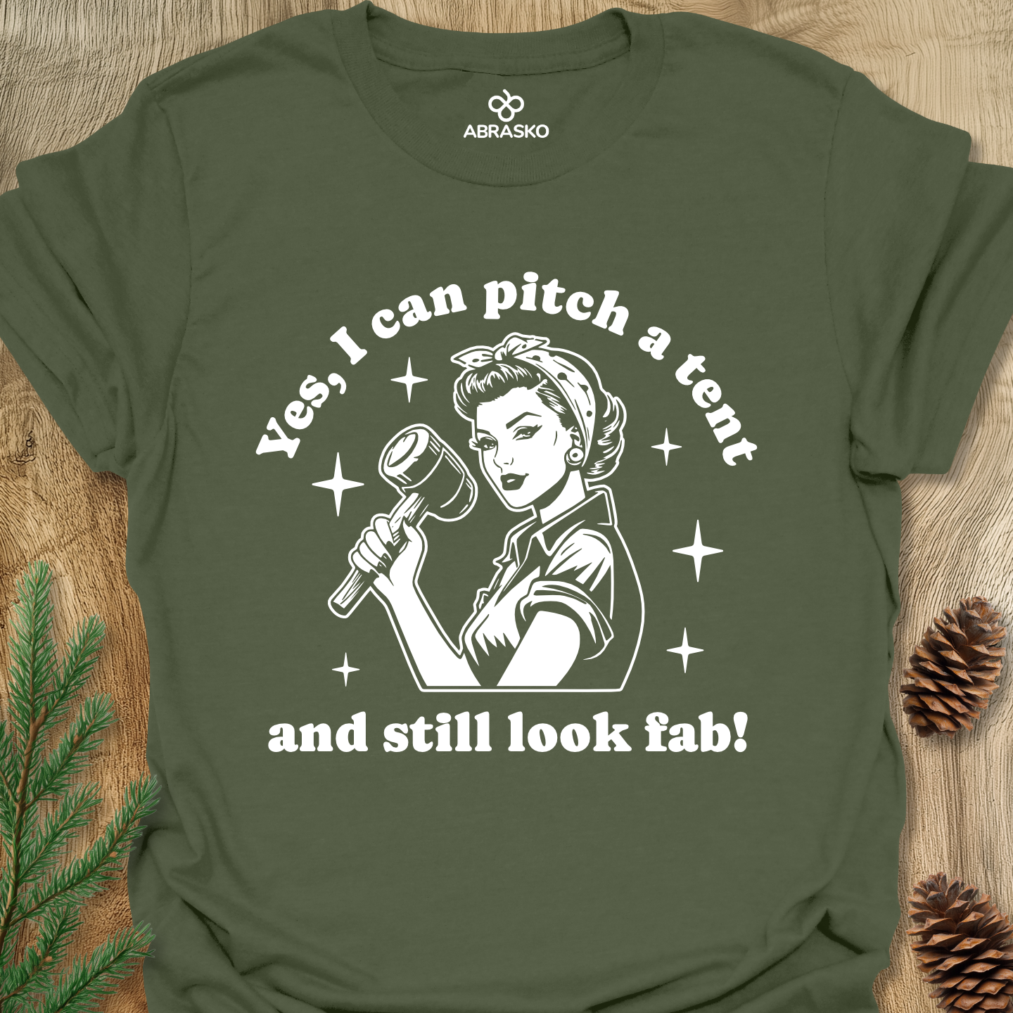 I Can Pitch A Tent Tee
