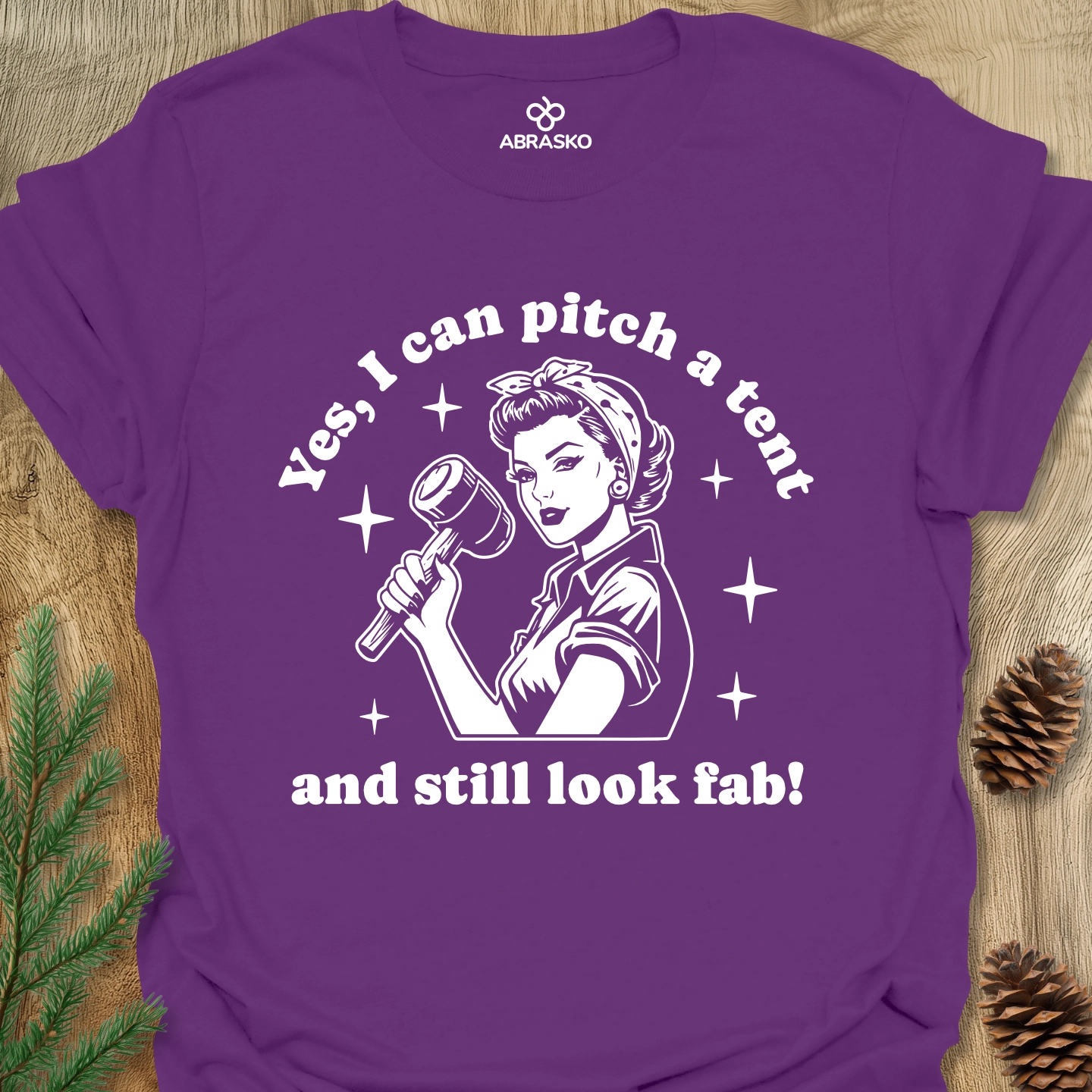 I Can Pitch A Tent Tee