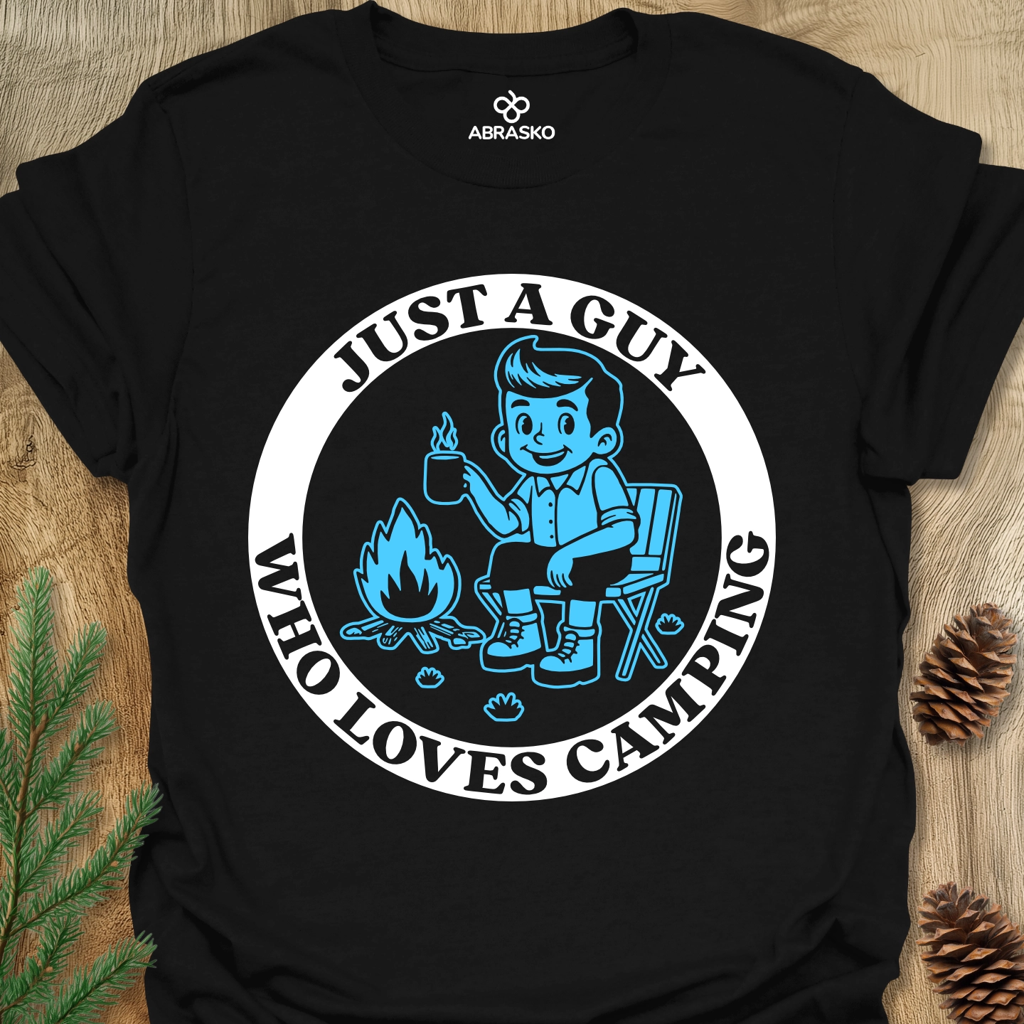 Guy Loves Camping Tee