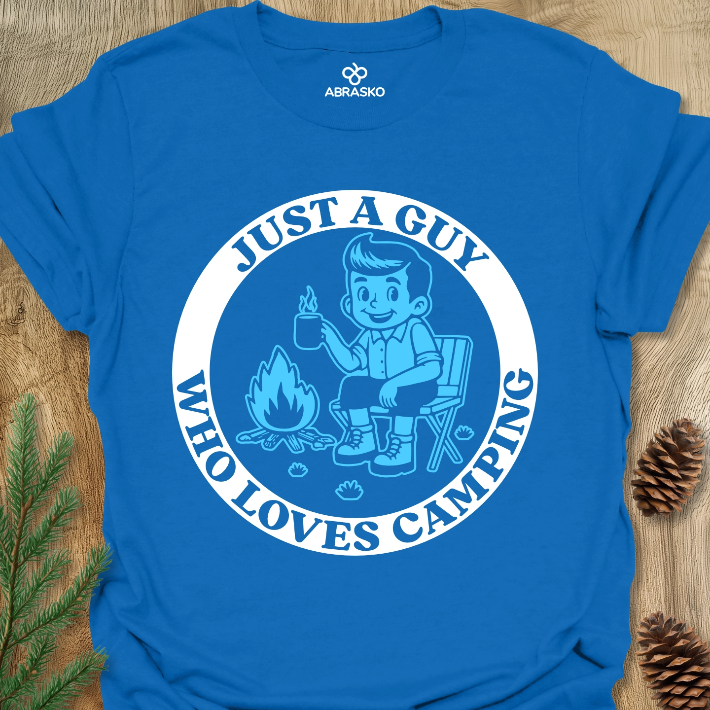 Guy Loves Camping Tee