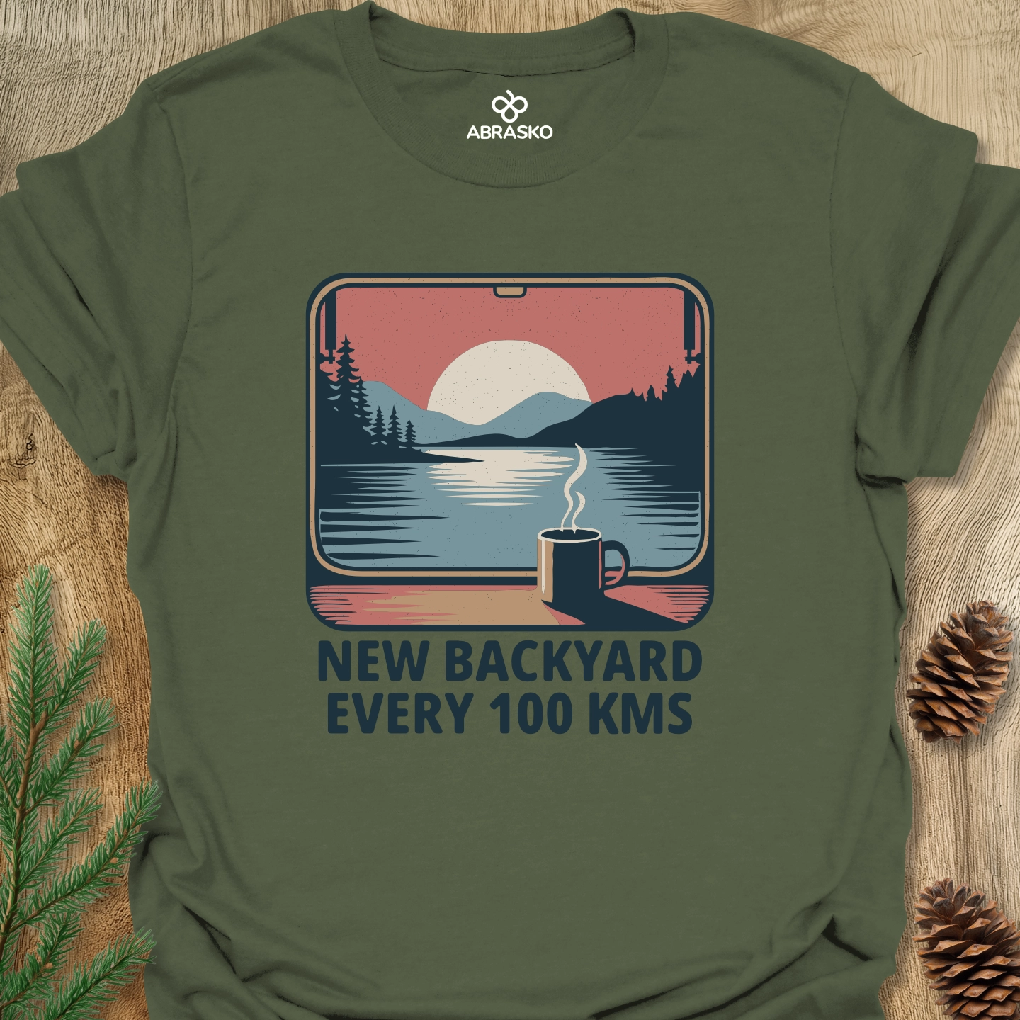 New Backyard Every 100 Kms Tee
