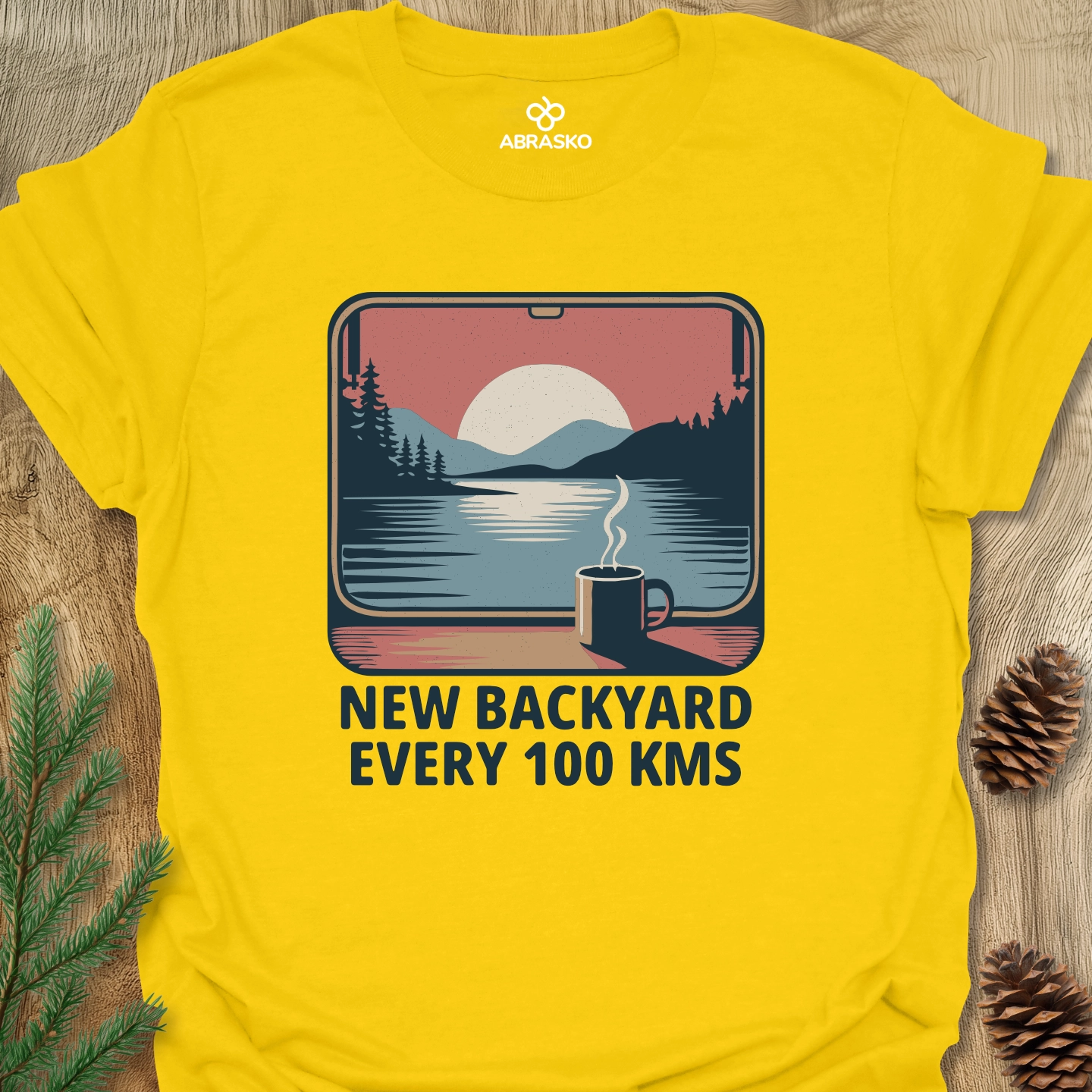 New Backyard Every 100 Kms Tee