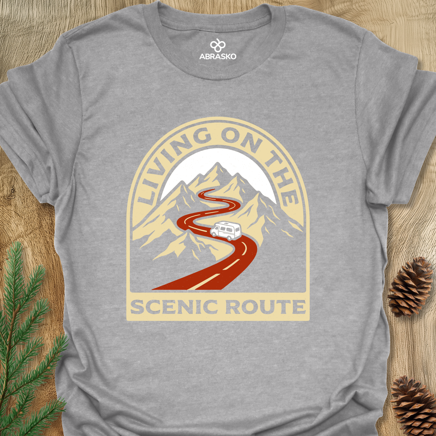 Living On Scenic Route Tee