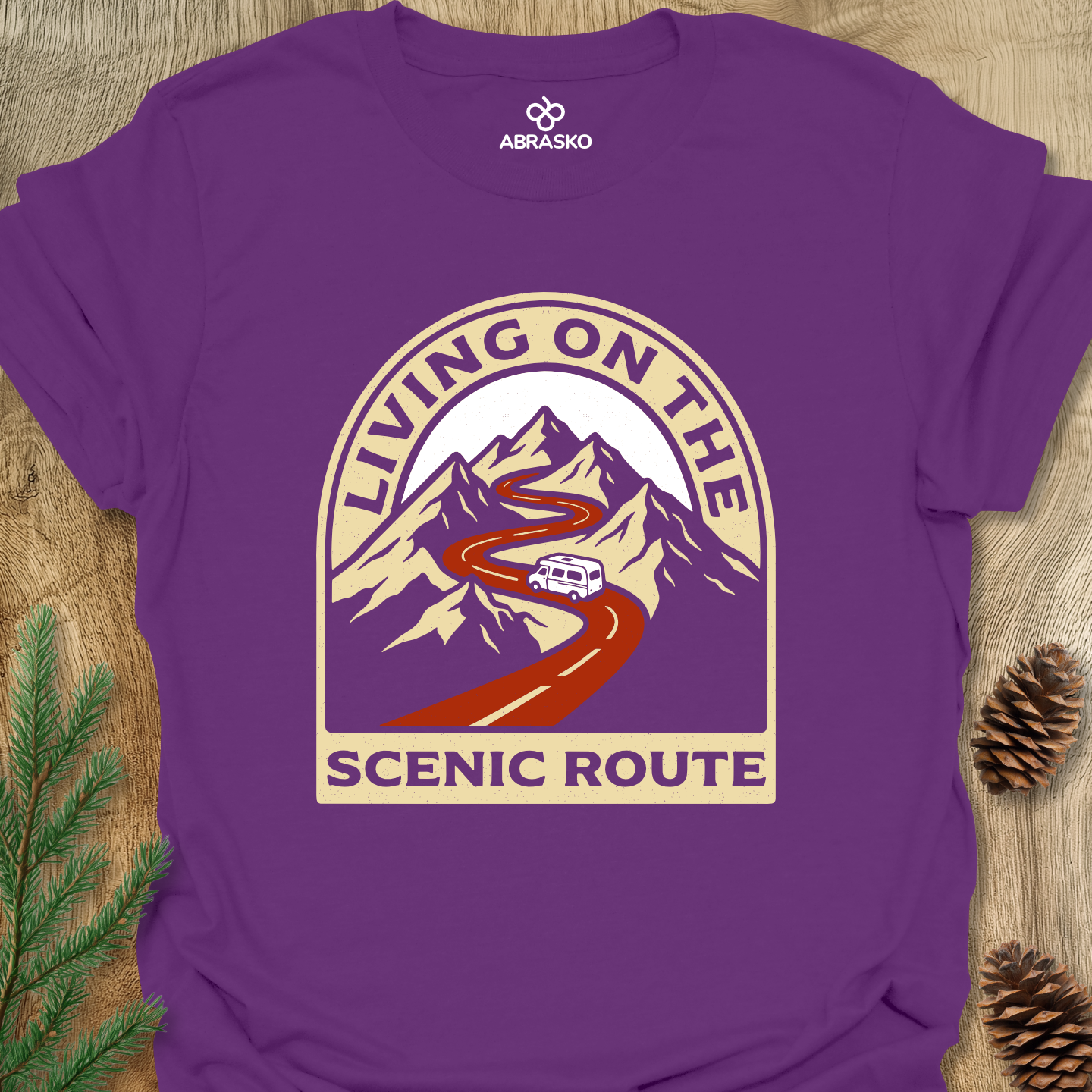 Living On Scenic Route Tee