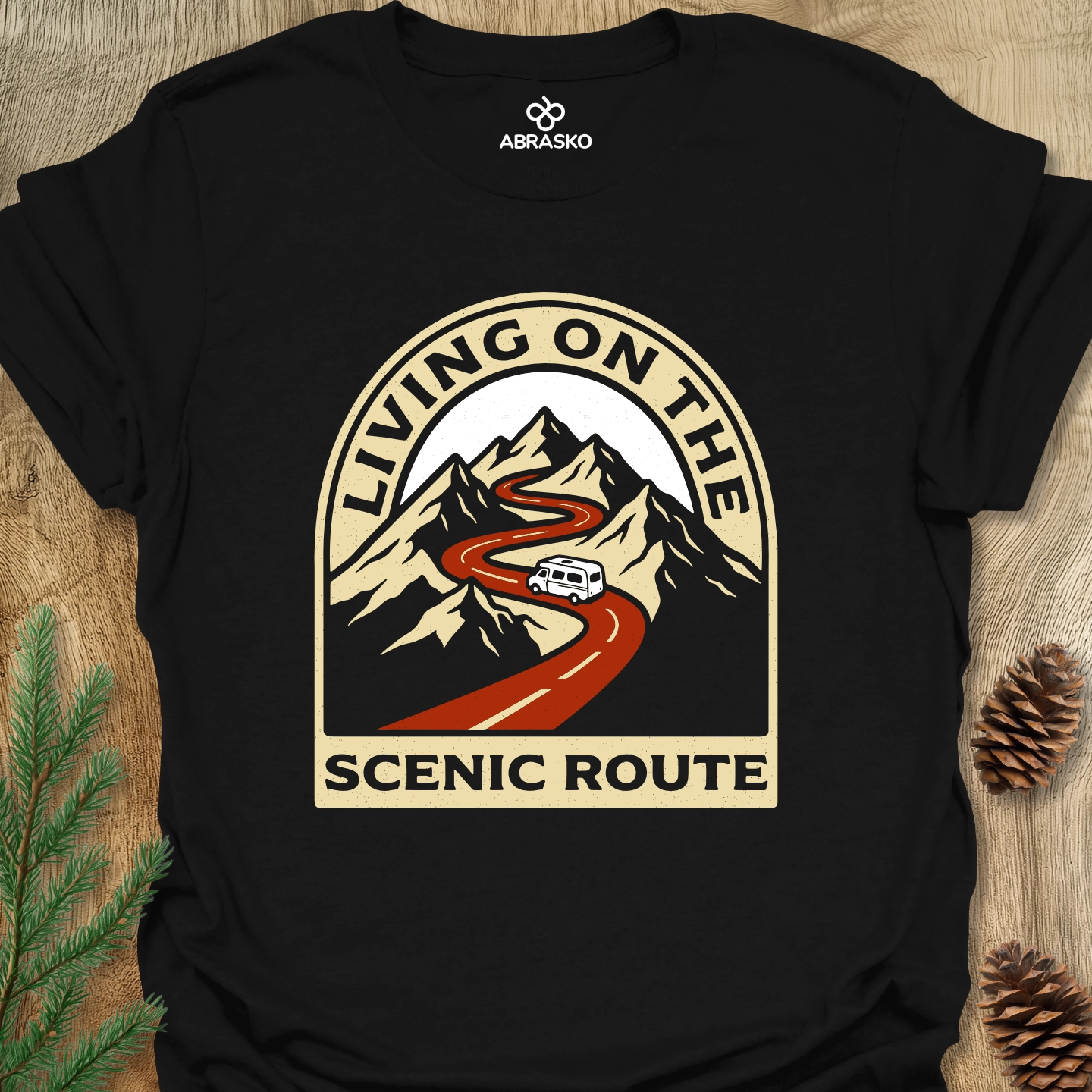 Living On Scenic Route Tee