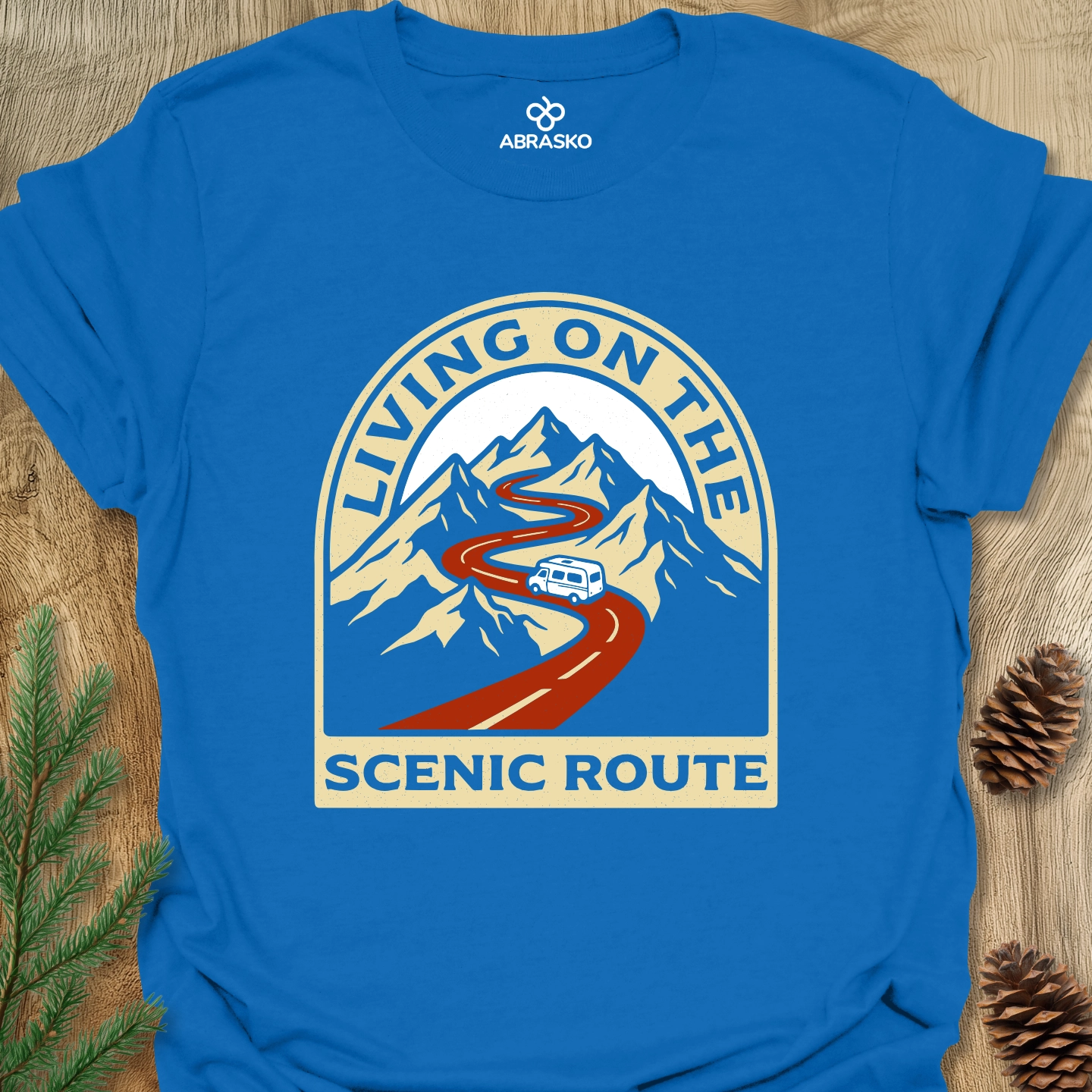 Living On Scenic Route Tee