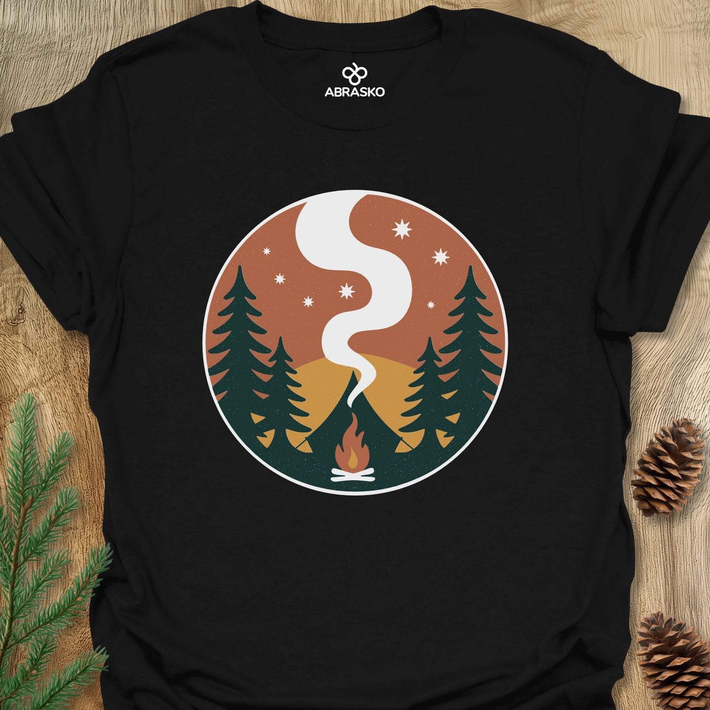 Tent Fire Smoke Tee