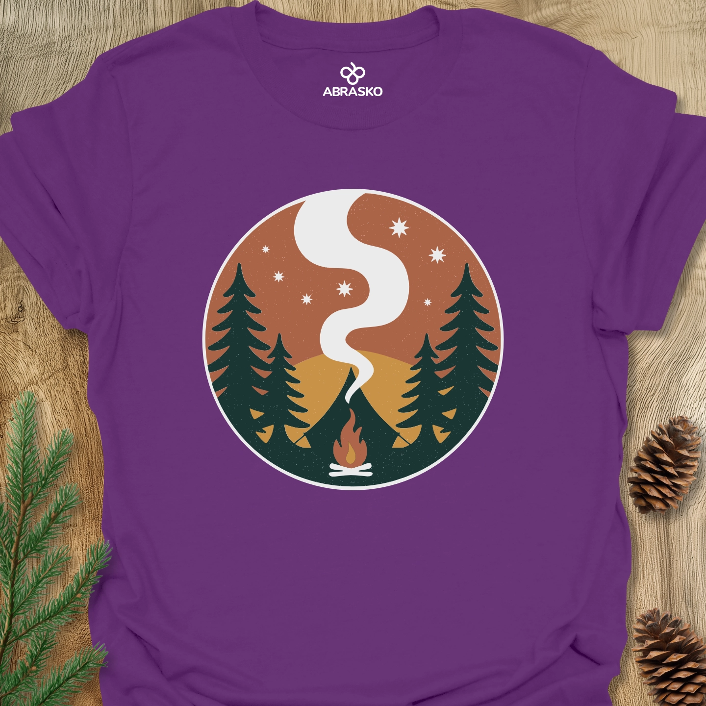 Tent Fire Smoke Tee