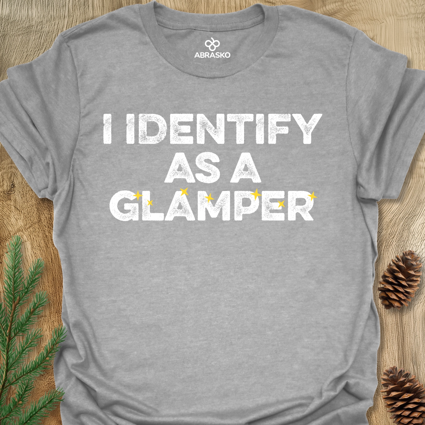 Identify As Glamper Tee