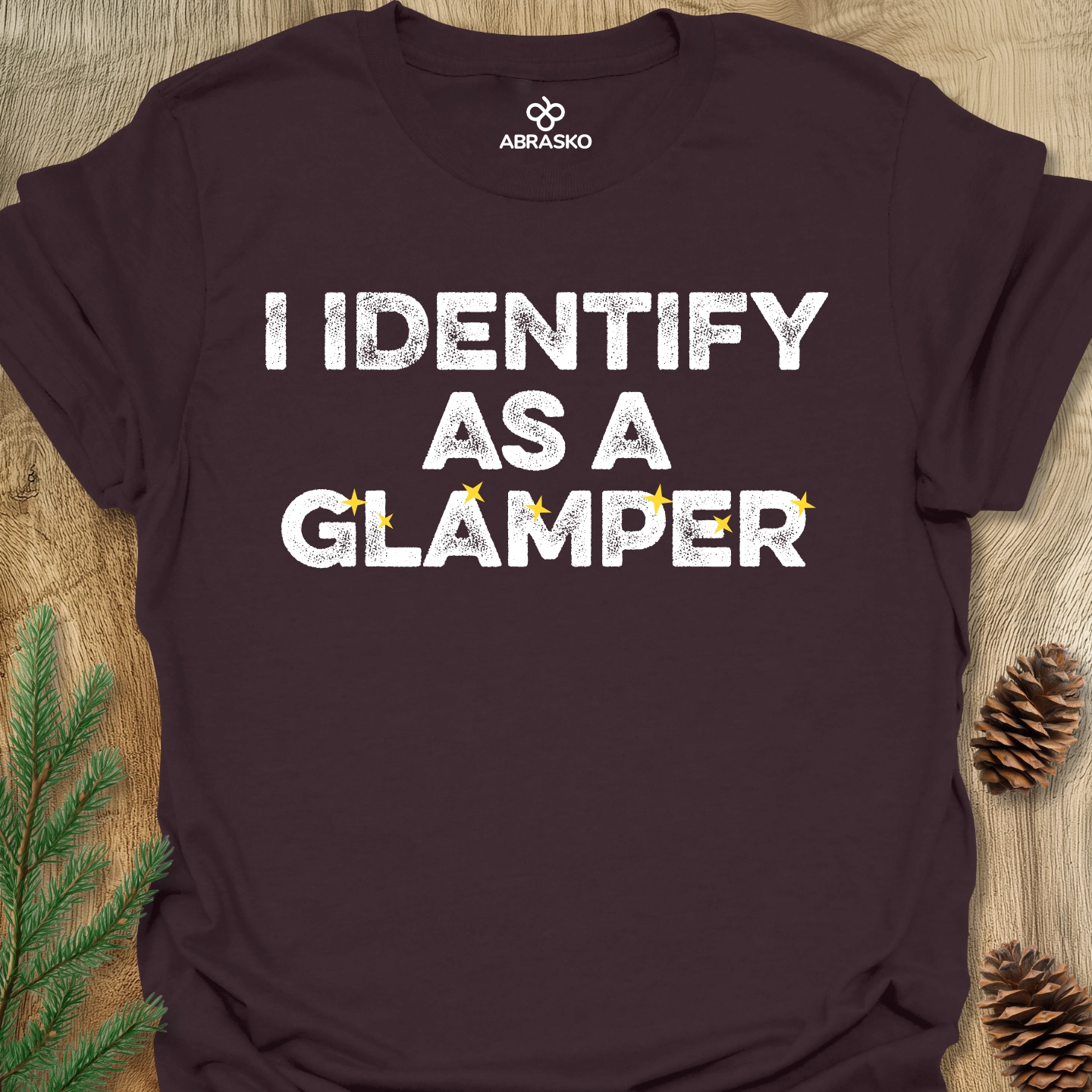 Identify As Glamper Tee