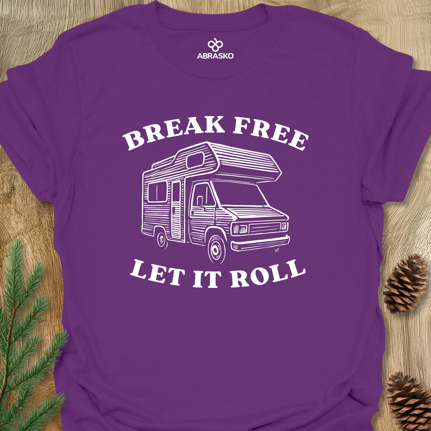 Break Free Let It Roll Tee