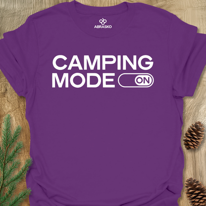 Camping Mode On Unisex T-shirt