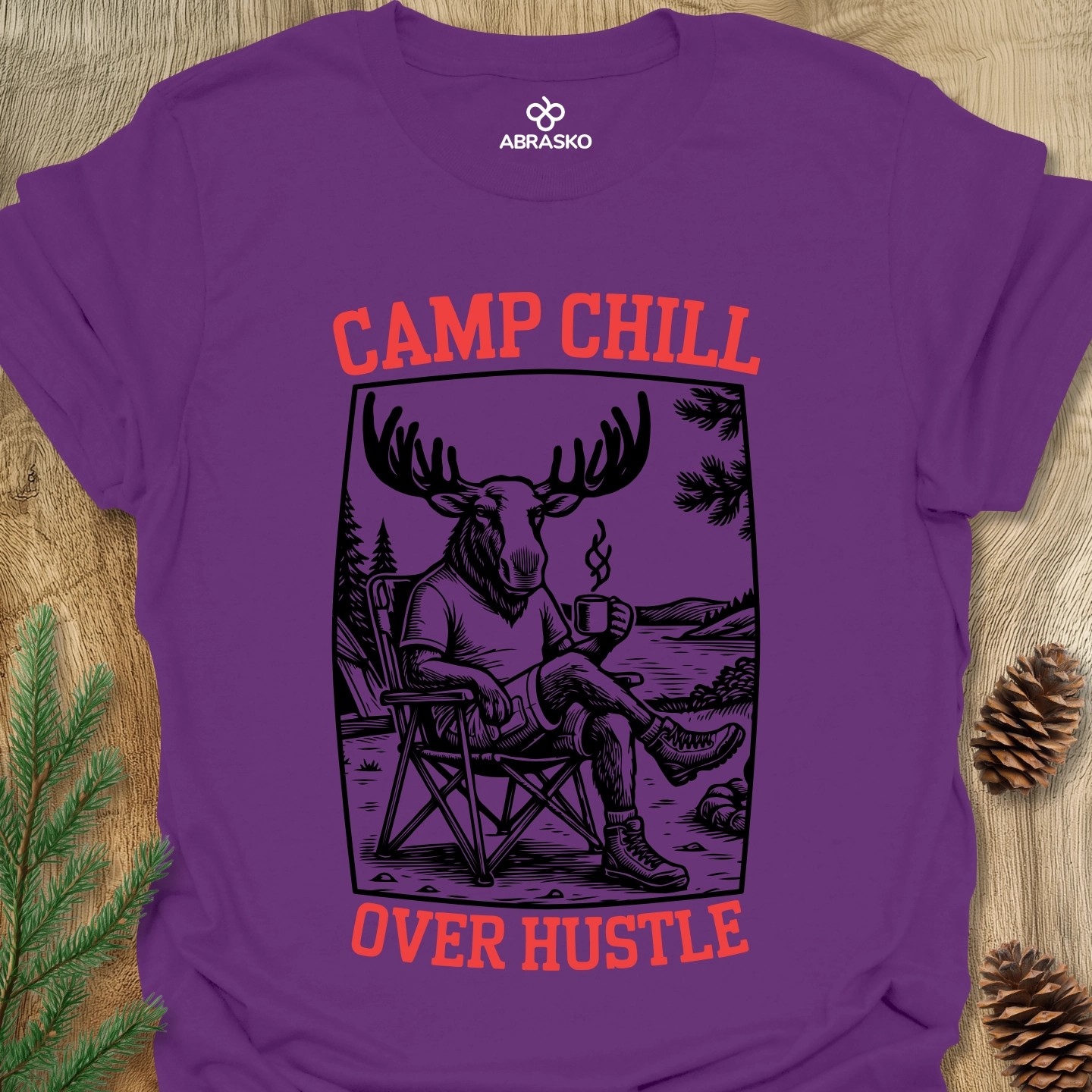 Camp Chill Over Hustle Tee