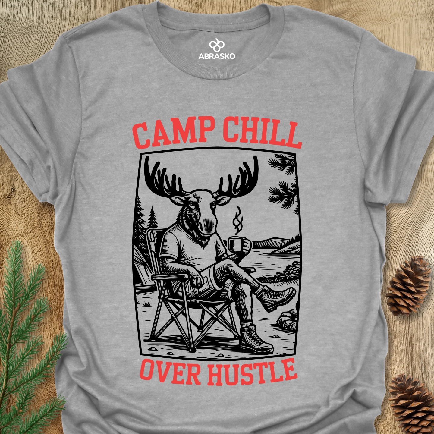 Camp Chill Over Hustle Tee