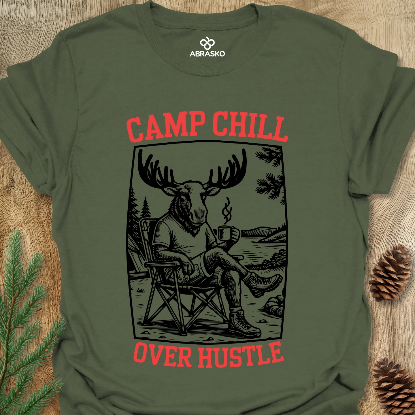 Camp Chill Over Hustle Tee