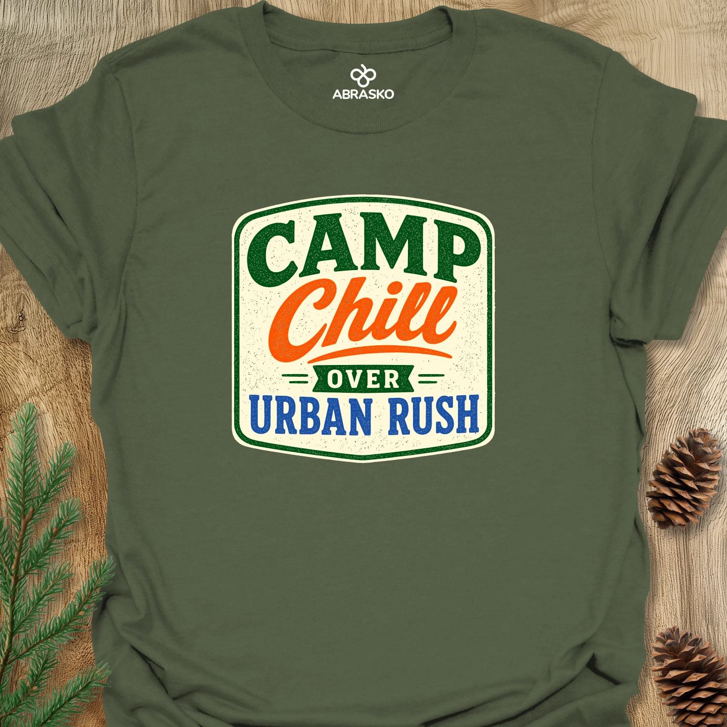 Camp Chill Over Urban Rush Tee