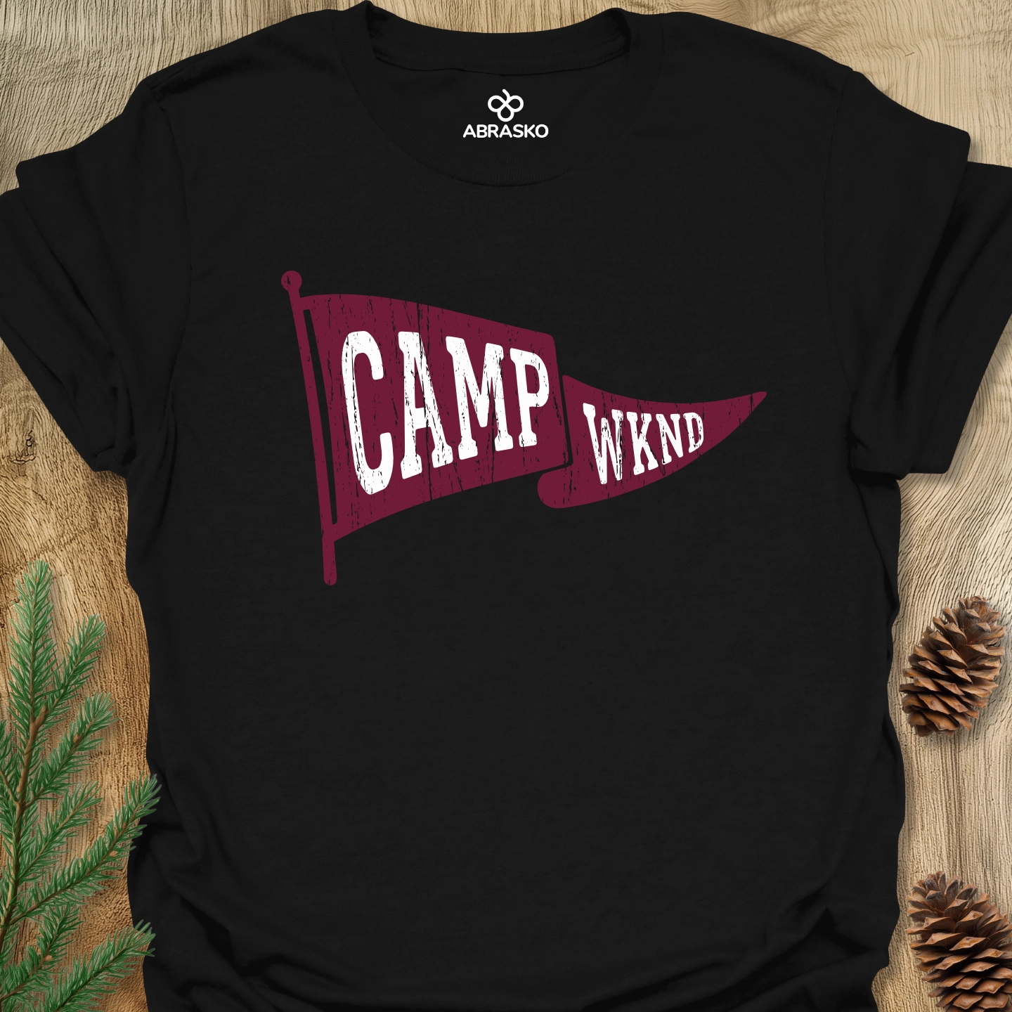 Camp Wknd Pennant Tee
