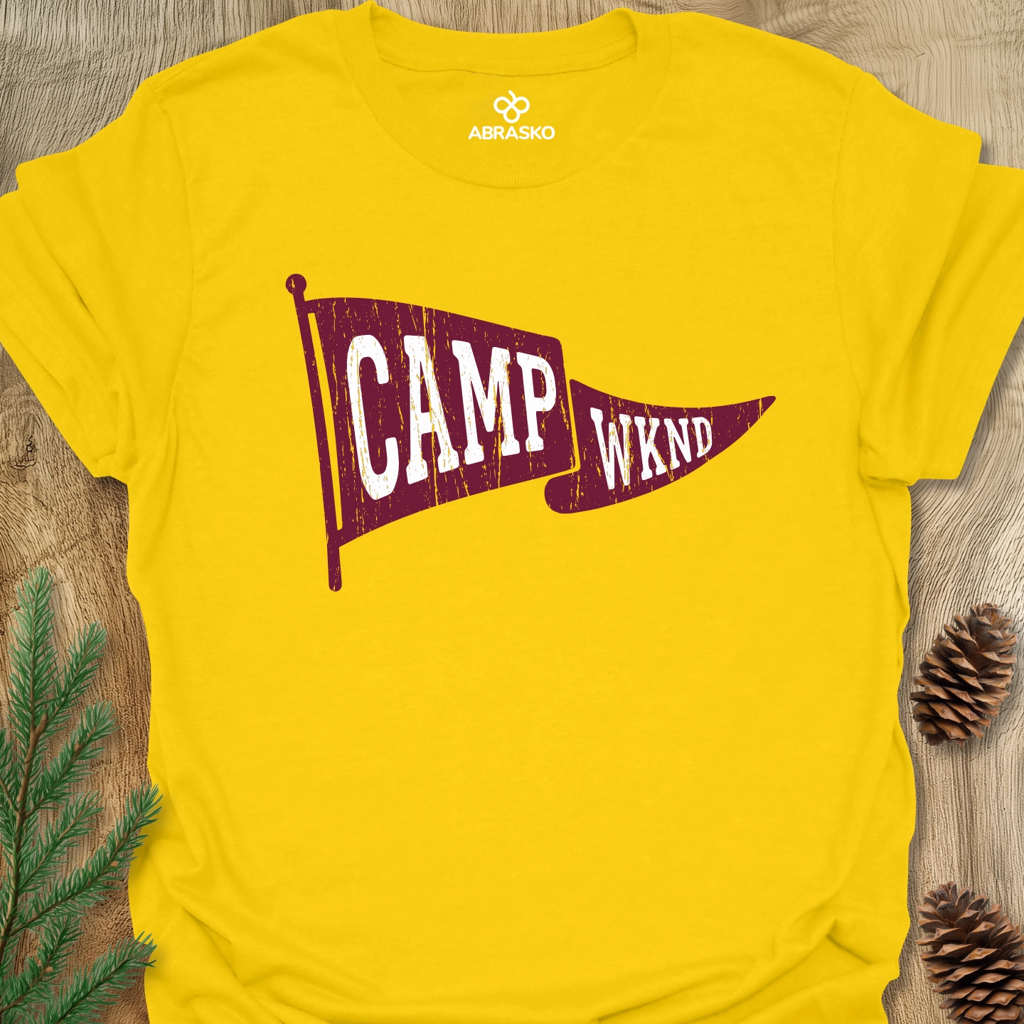 Camp Wknd Pennant Tee