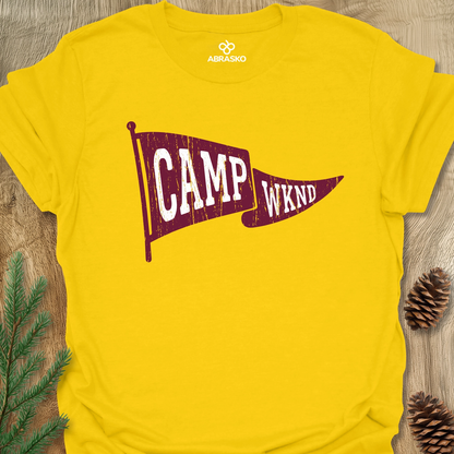 Camp Wknd Pennant Unisex T-shirt