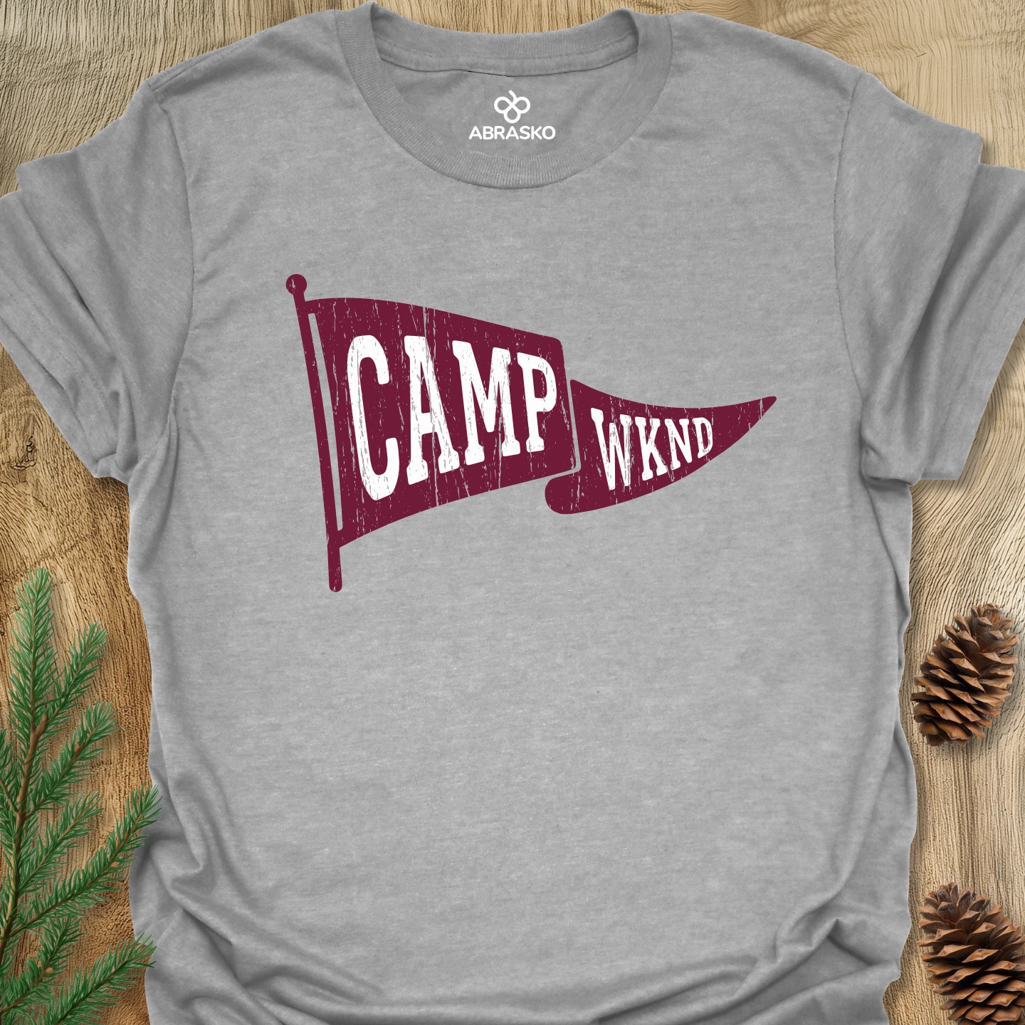 Camp Wknd Pennant Tee