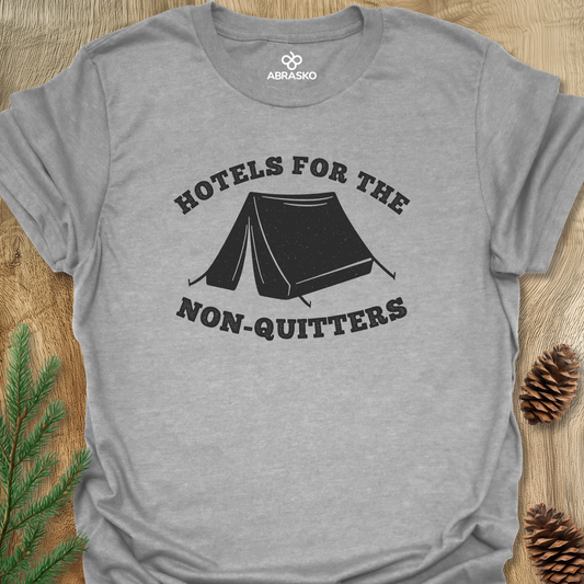 Hotels For Non-Quitters Unisex T-shirt