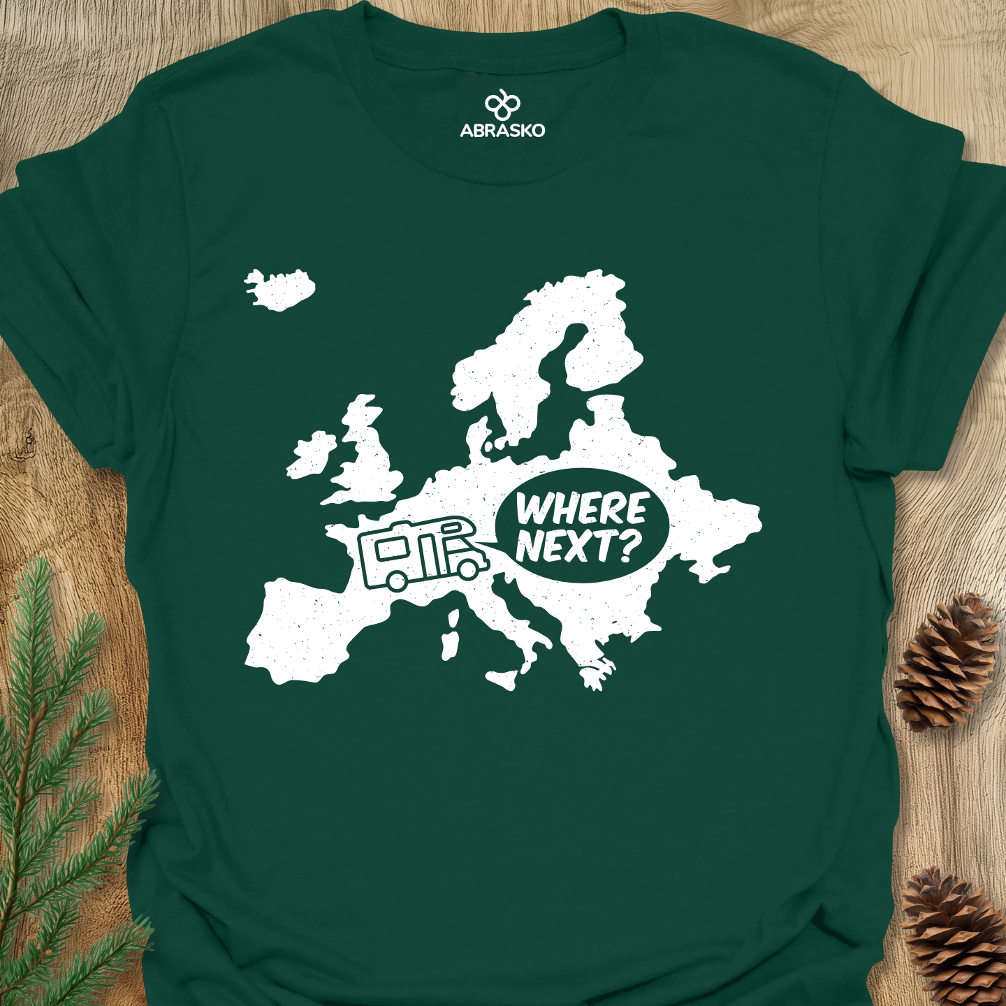 Where Next? Europe Tee