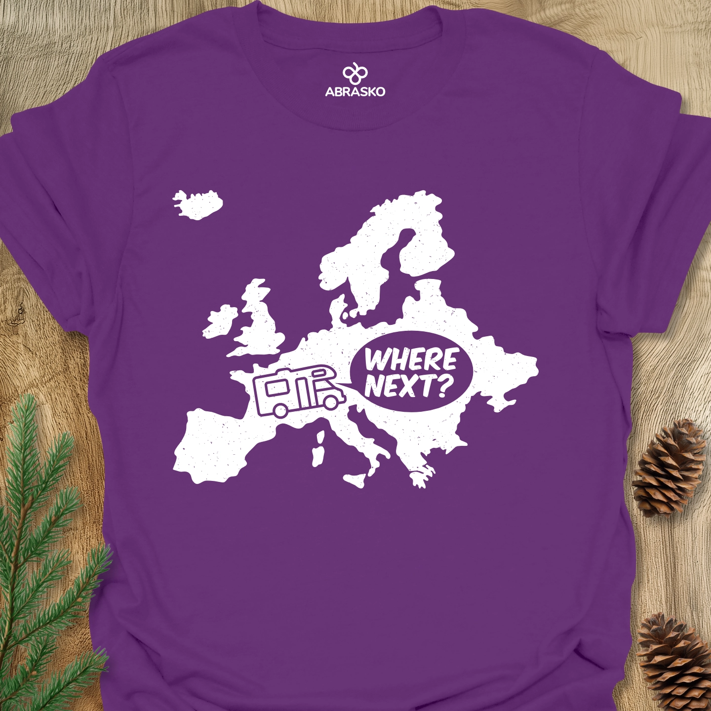 Where Next? Europe Tee