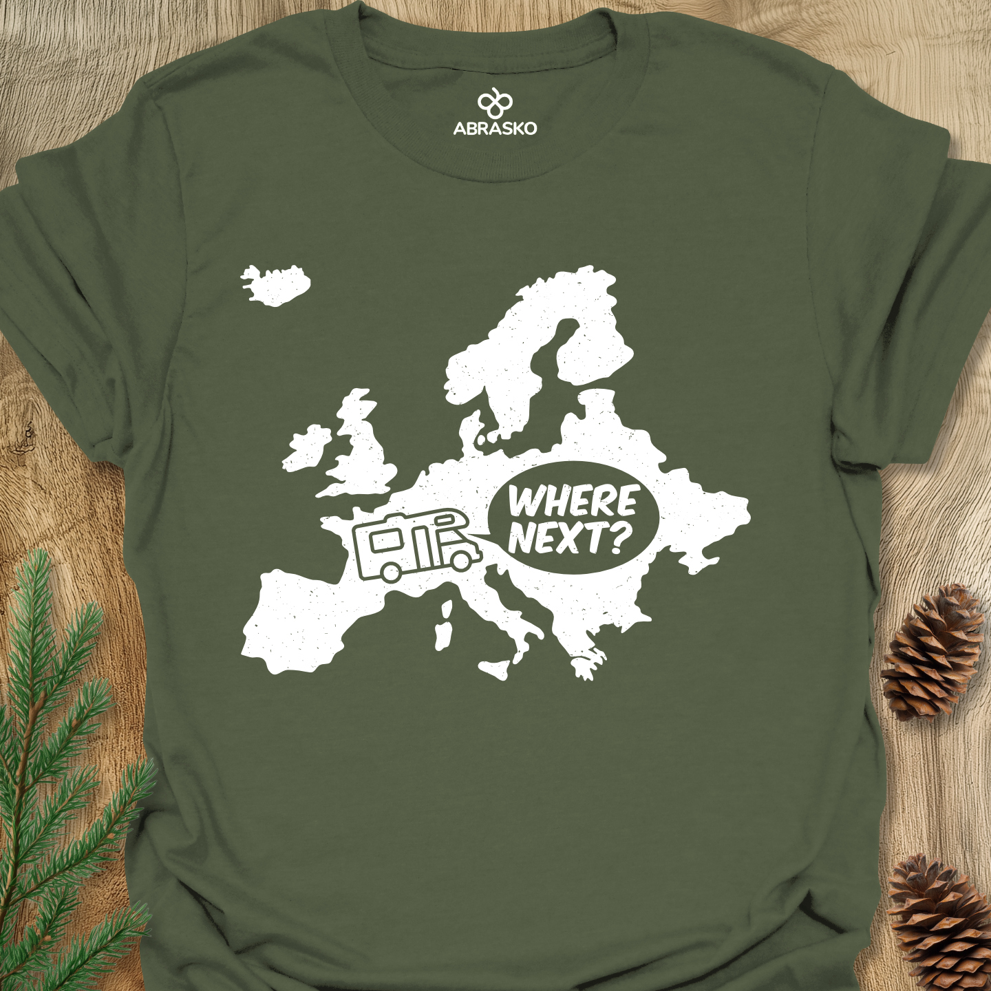 Where Next? Europe Tee